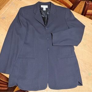 Jones New York navy blue blazer
